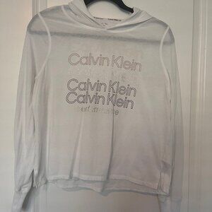 Calvin Klein Performance white long sleeve size M